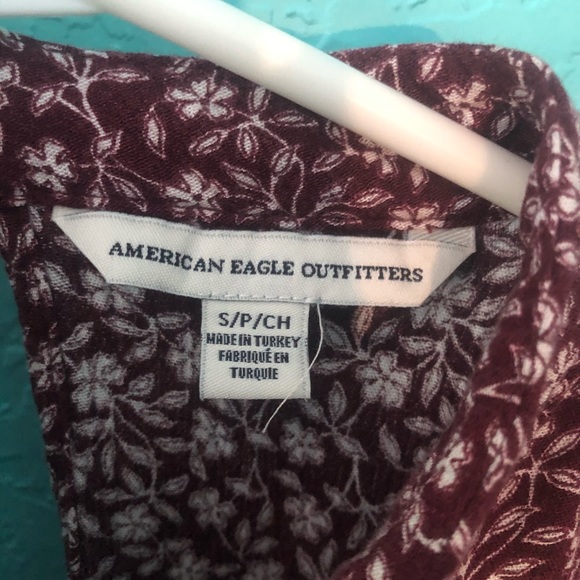 American Eagle Brand: Cold Shouldered Blouse - Picture 2 of 4